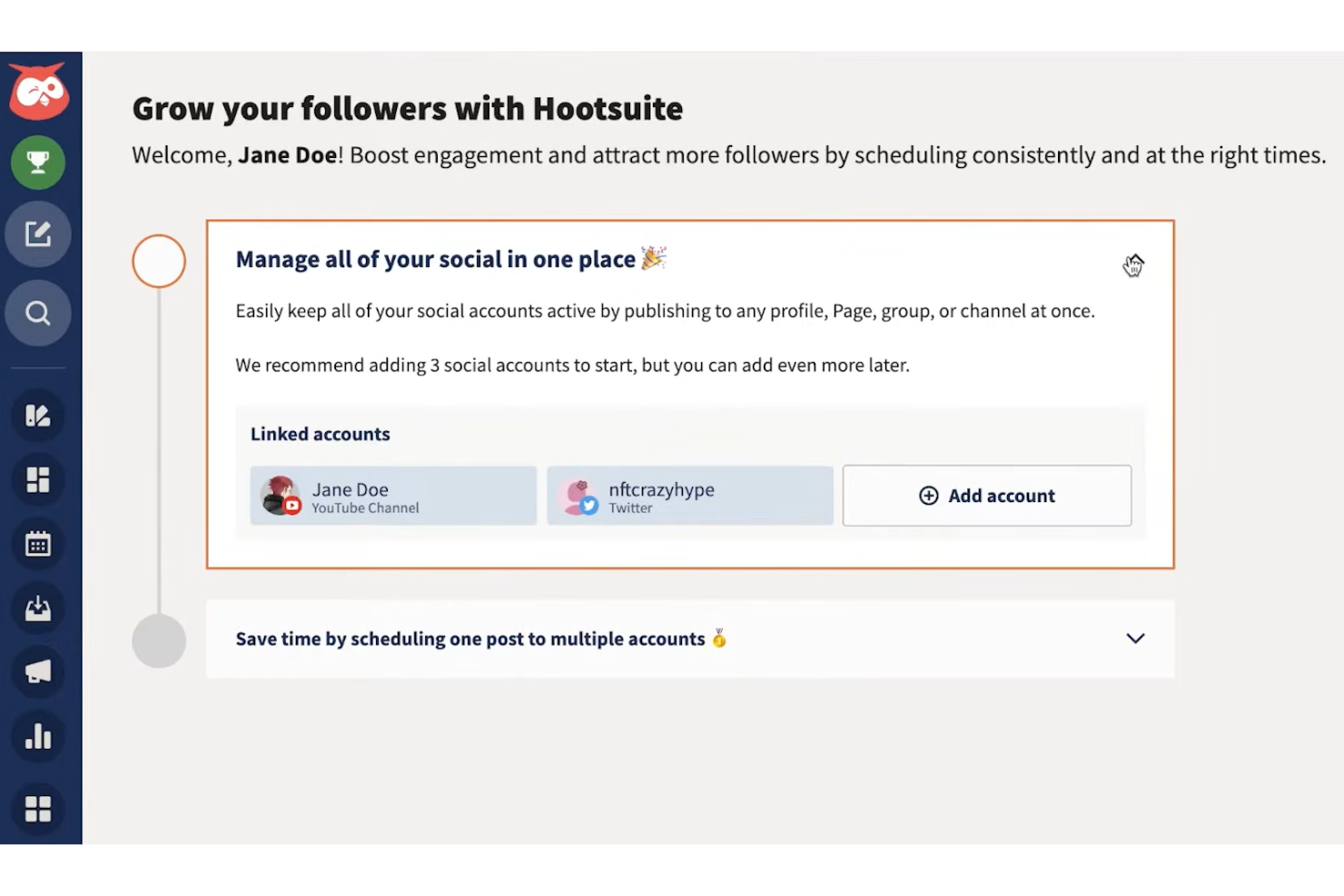 Hootsuite screenshot - 10 Migliori Soluzioni di Software di Marketing Digitale Recensite per 2026