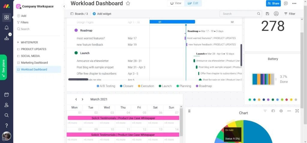 monday CRM screenshot - 21 Beste Marketing-CRM-Software Im Test Für 2026