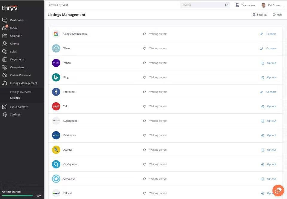 Thryv screenshot - 21 Beste Marketing-CRM-Software Im Test Für 2026