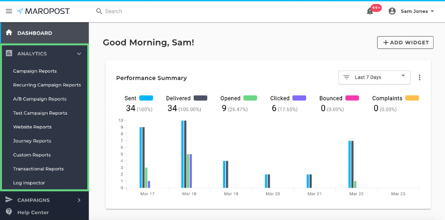 Maropost screenshot - 18 Best Cloud Marketing Software Reviewed In 2026