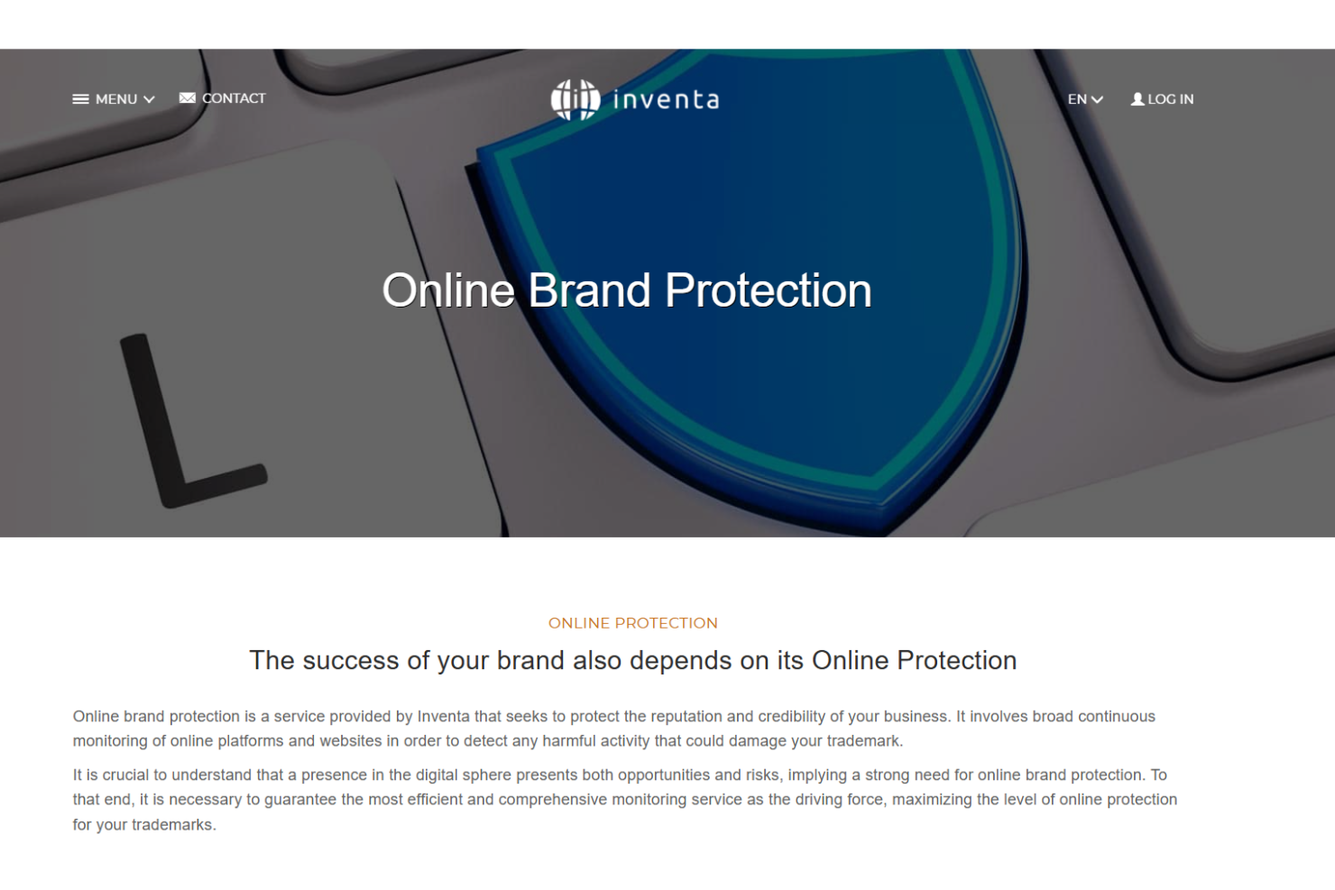 Inventa screenshot - 22 Best Brand Protection Services Reviewed in 2026