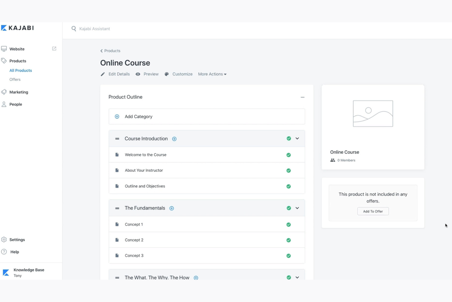 Kajabi screenshot - 17 Best Email Newsletter Software Reviewed in 2026