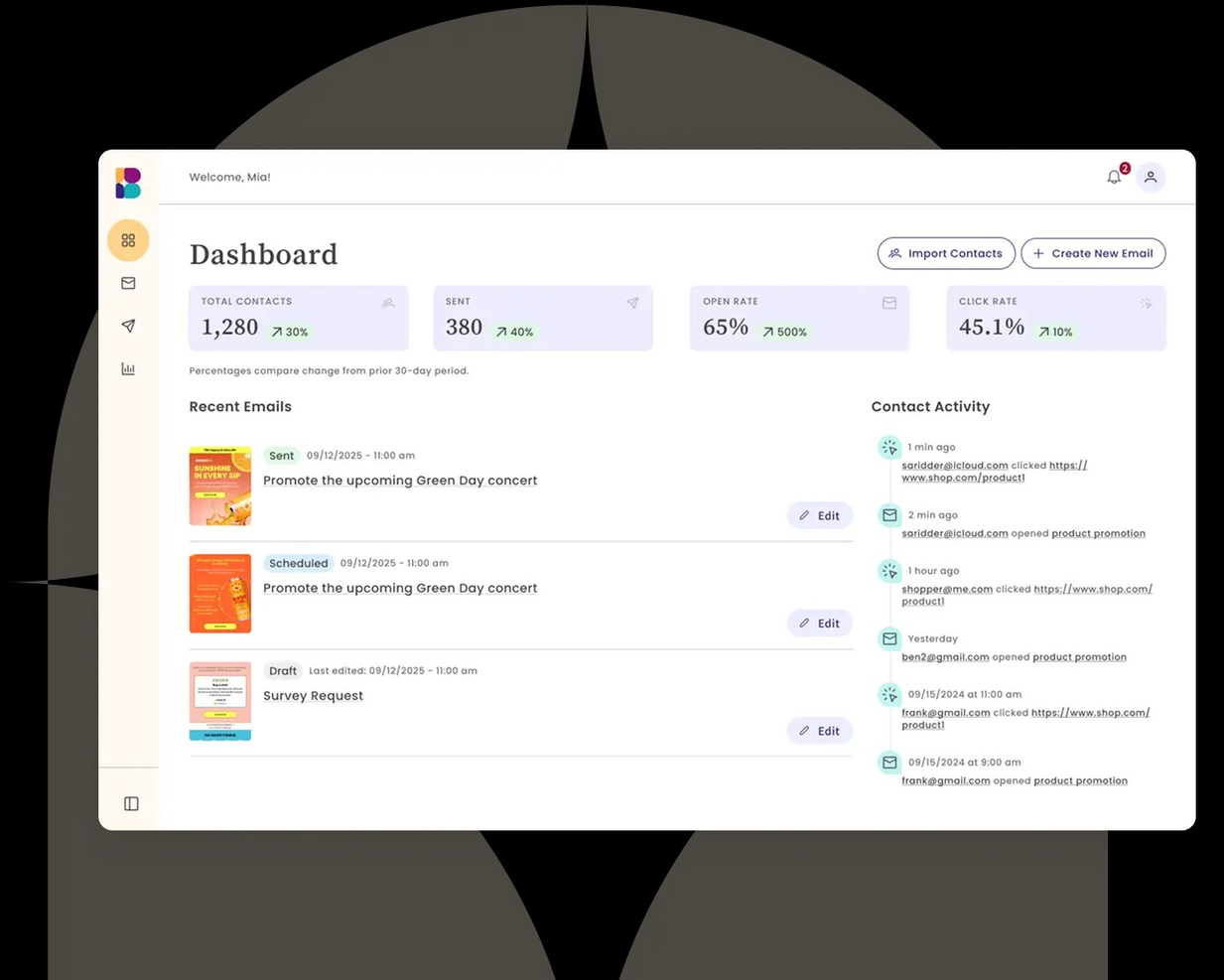 Benchmark Email screenshot - 18 Best Email Newsletter Software Reviewed in 2026