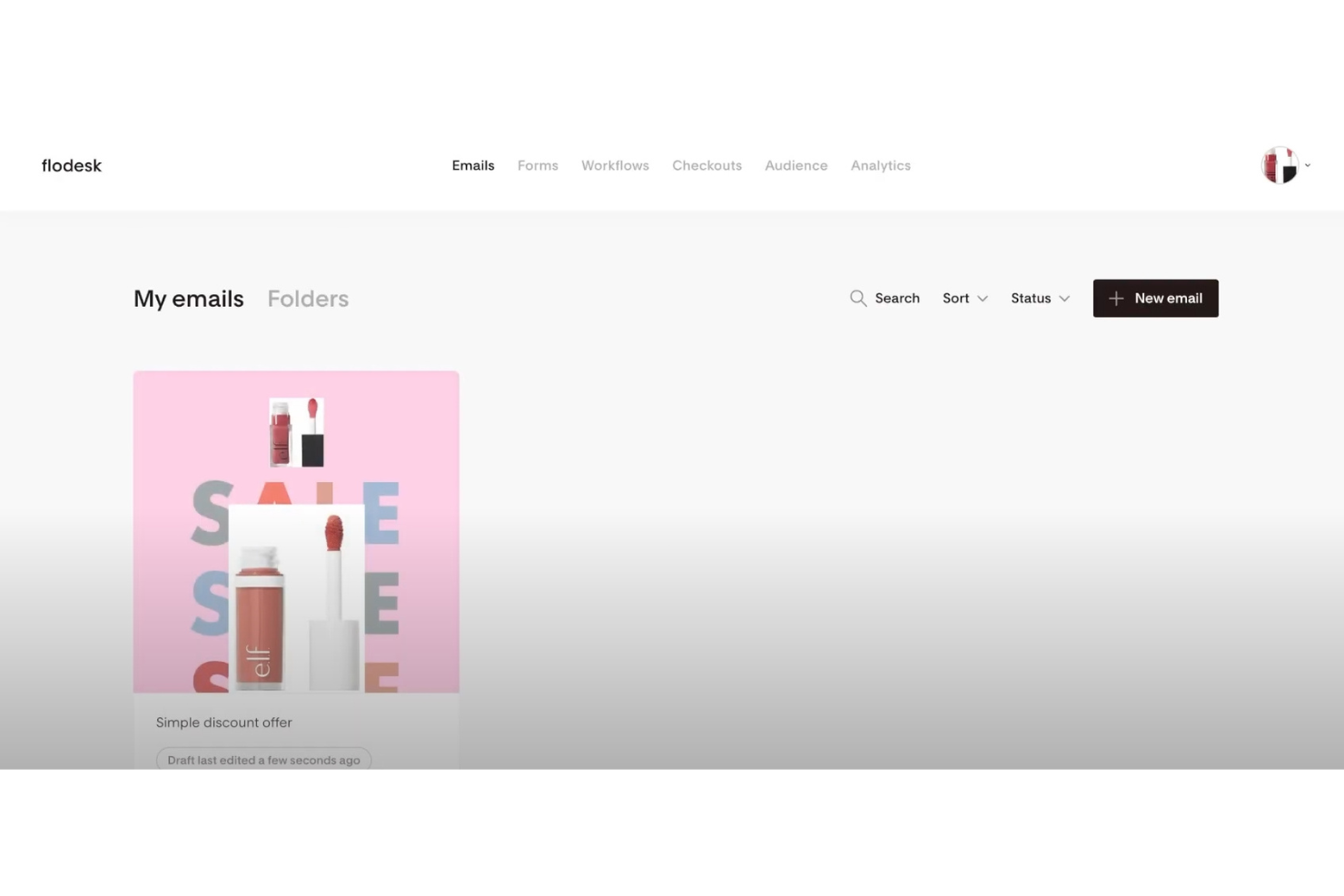 Flodesk screenshot - 15 Best Cold Email Marketing Software Reviewed in 2026