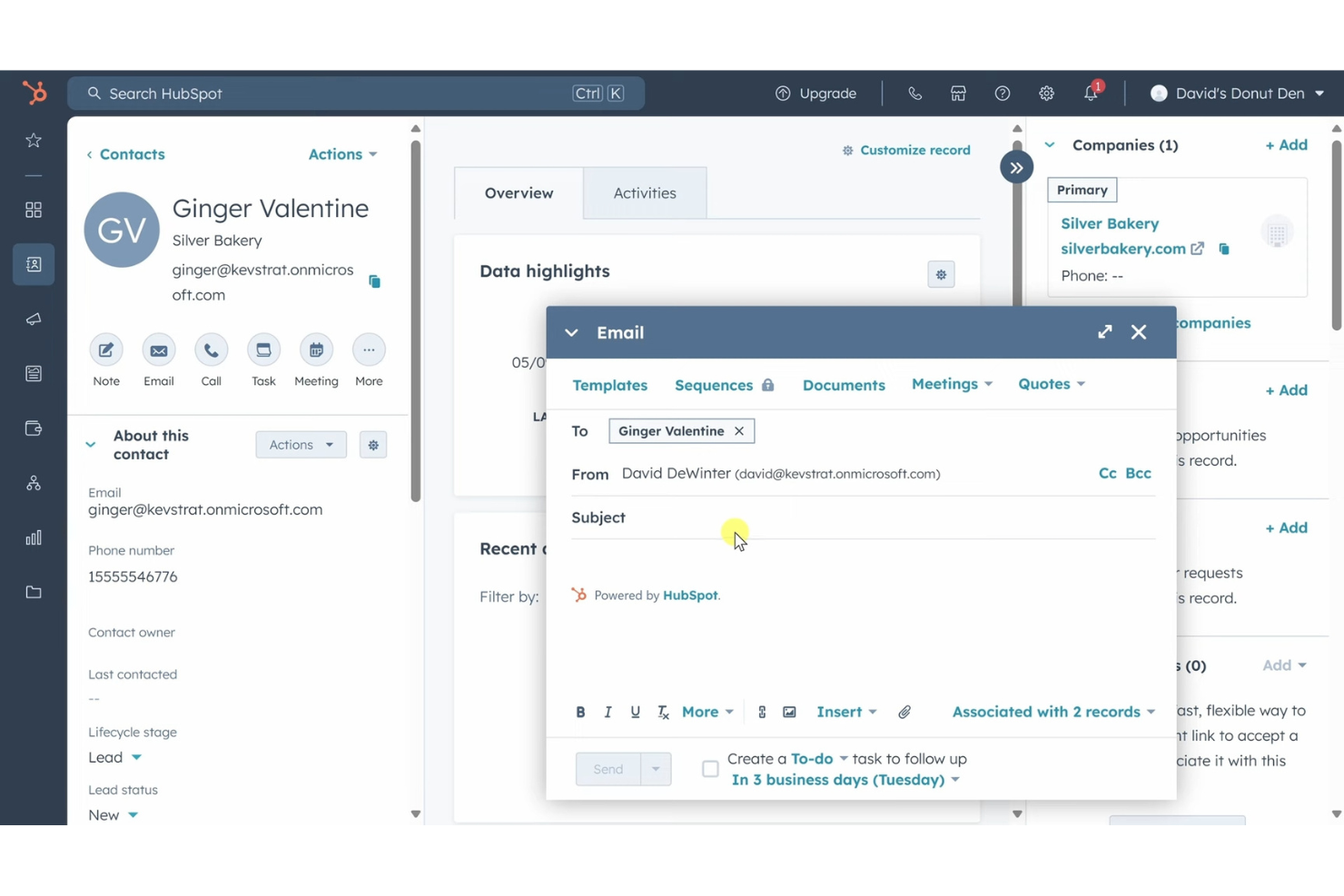 HubSpot screenshot - 16 Best Brevo Alternatives Reviewed in 2026