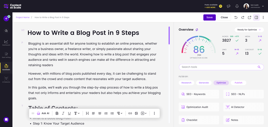 BrandWell screenshot - 38 Best AI SEO Tools Reviewed in 2026