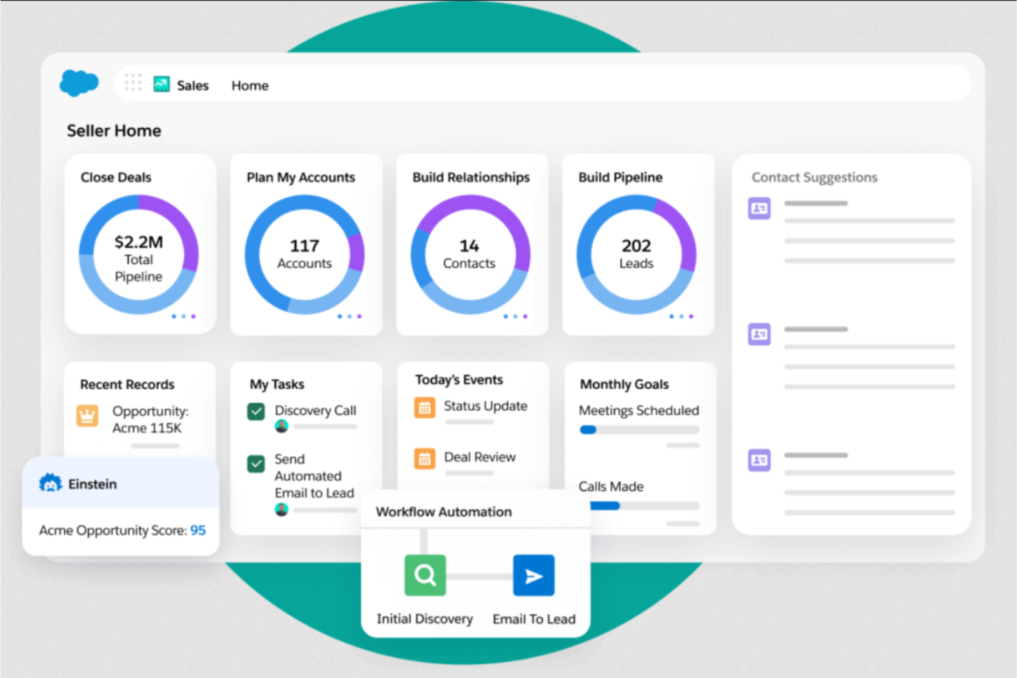 Salesforce screenshot - 22 Best HubSpot Alternatives Reviewed in 2026
