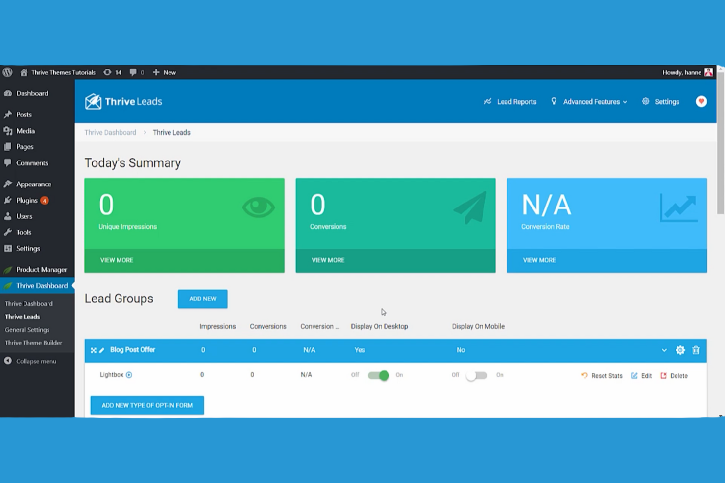 Thrive Suite screenshot - 25 Best Landing Page Optimization Tools Reviewed in 2026
