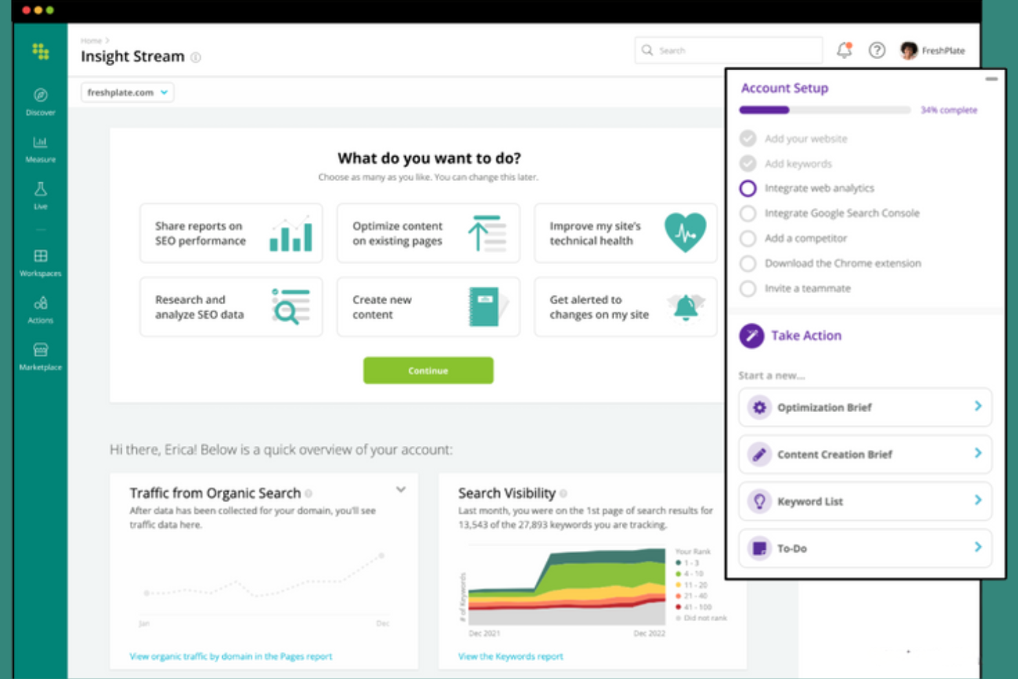 Conductor screenshot - 14 Best Enterprise SEO Tools Picked for 2026 With Top Features and Benefits