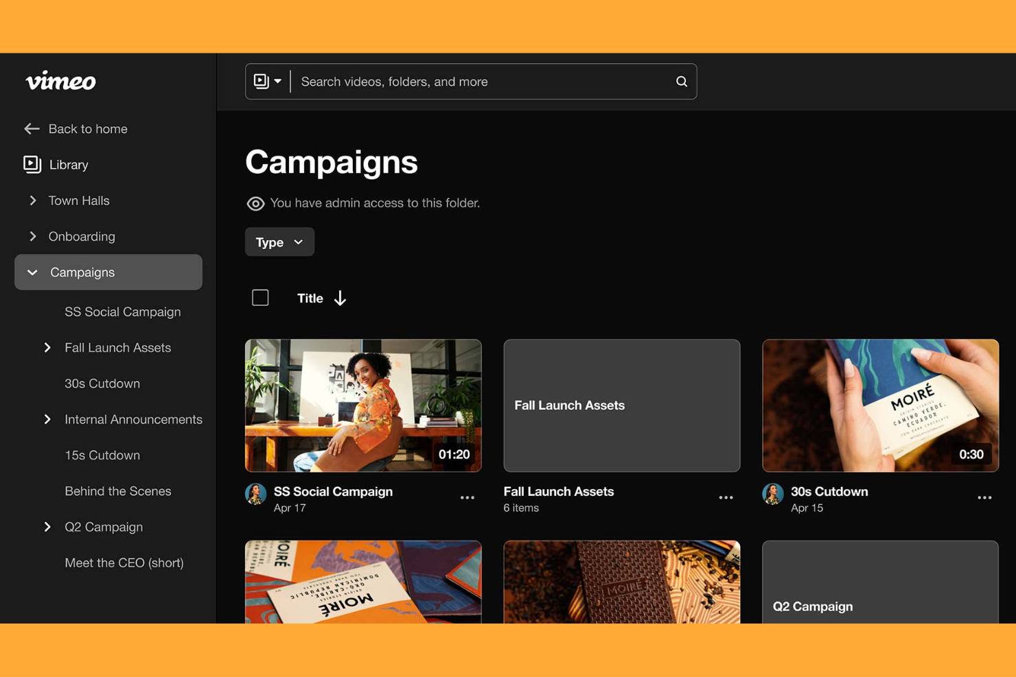 Vimeo screenshot - 23 Video Hosting Platforms for 2026