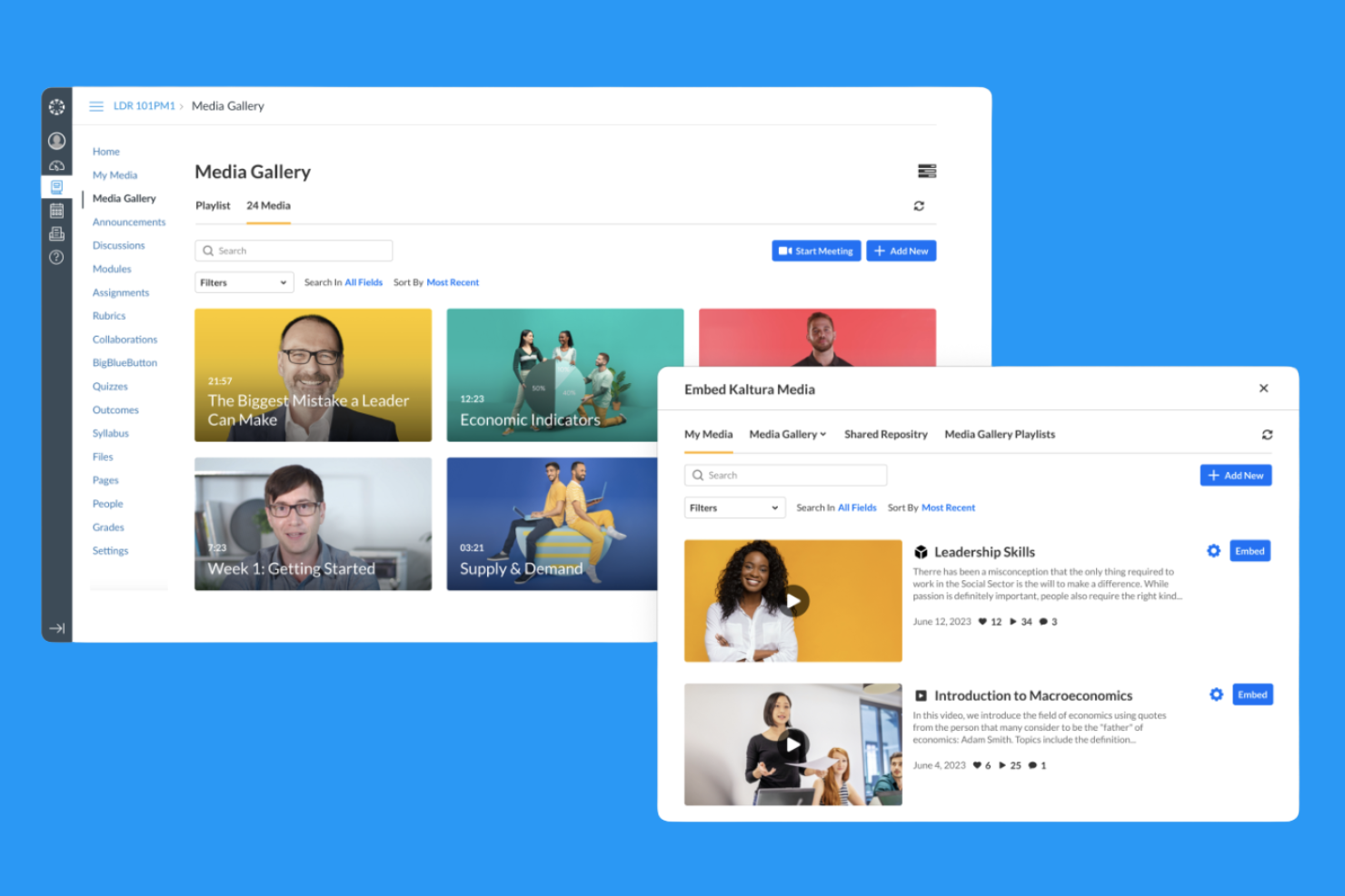 Kaltura screenshot - 23 Video Hosting Platforms for 2026