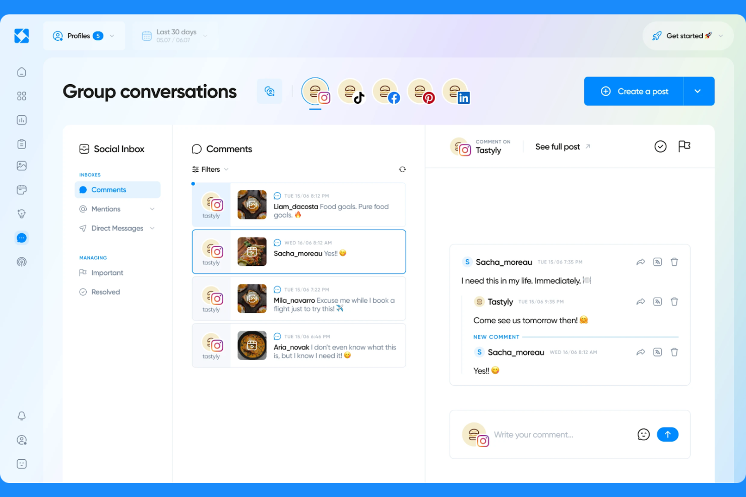 Iconosquare screenshot - 14 Instagram Reporting Tools to Use in 2026