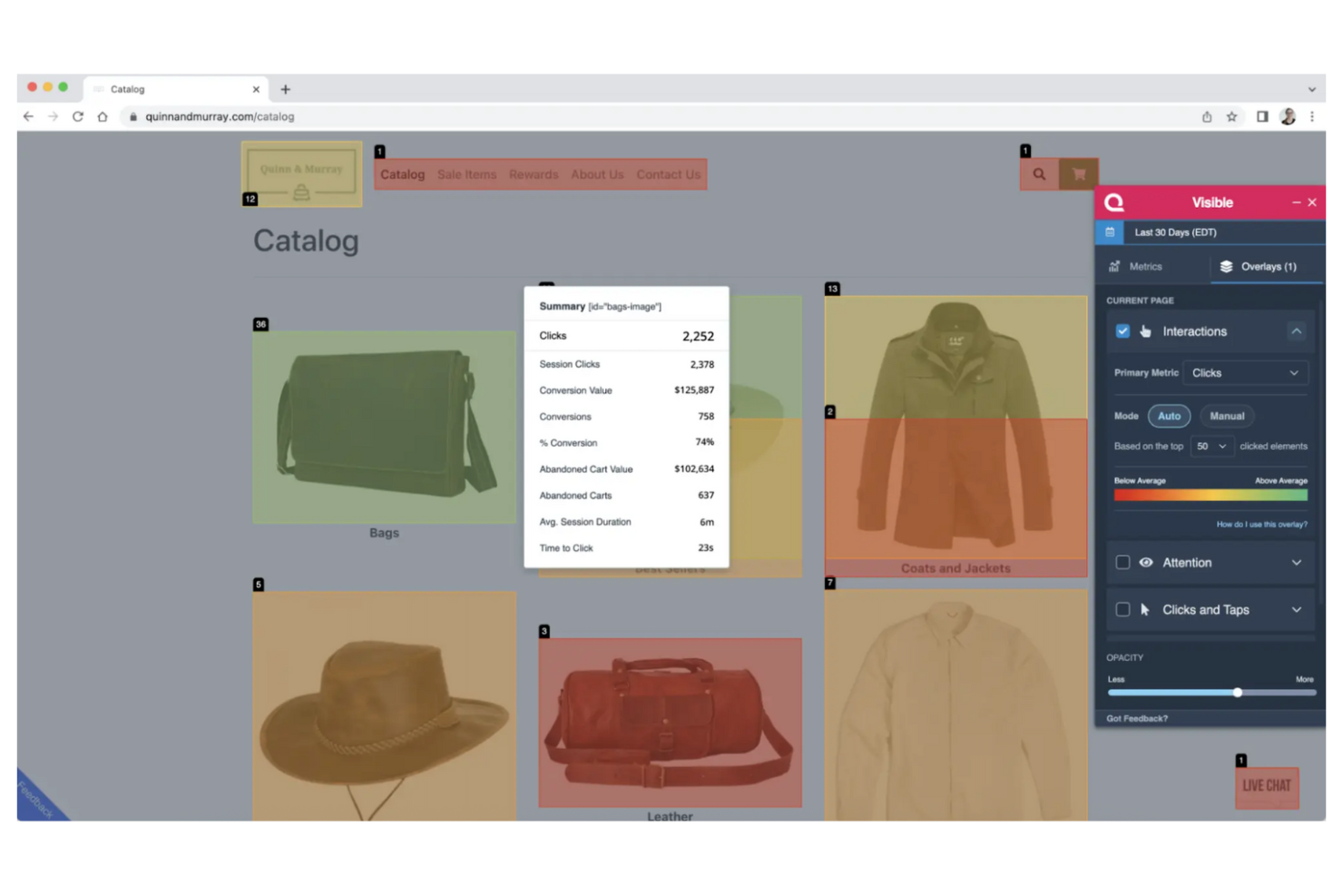 Quantum Metric screenshot - 19 Best Heatmap Tools for 2026