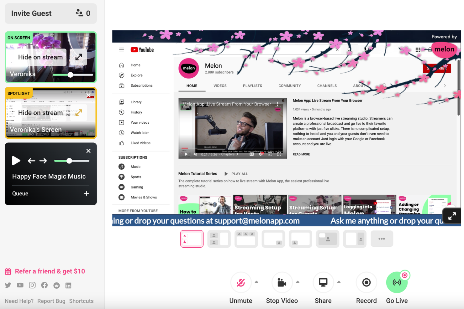 Streamlabs Talk Studio screenshot - 15 Best Podcast Recording Software for 2026