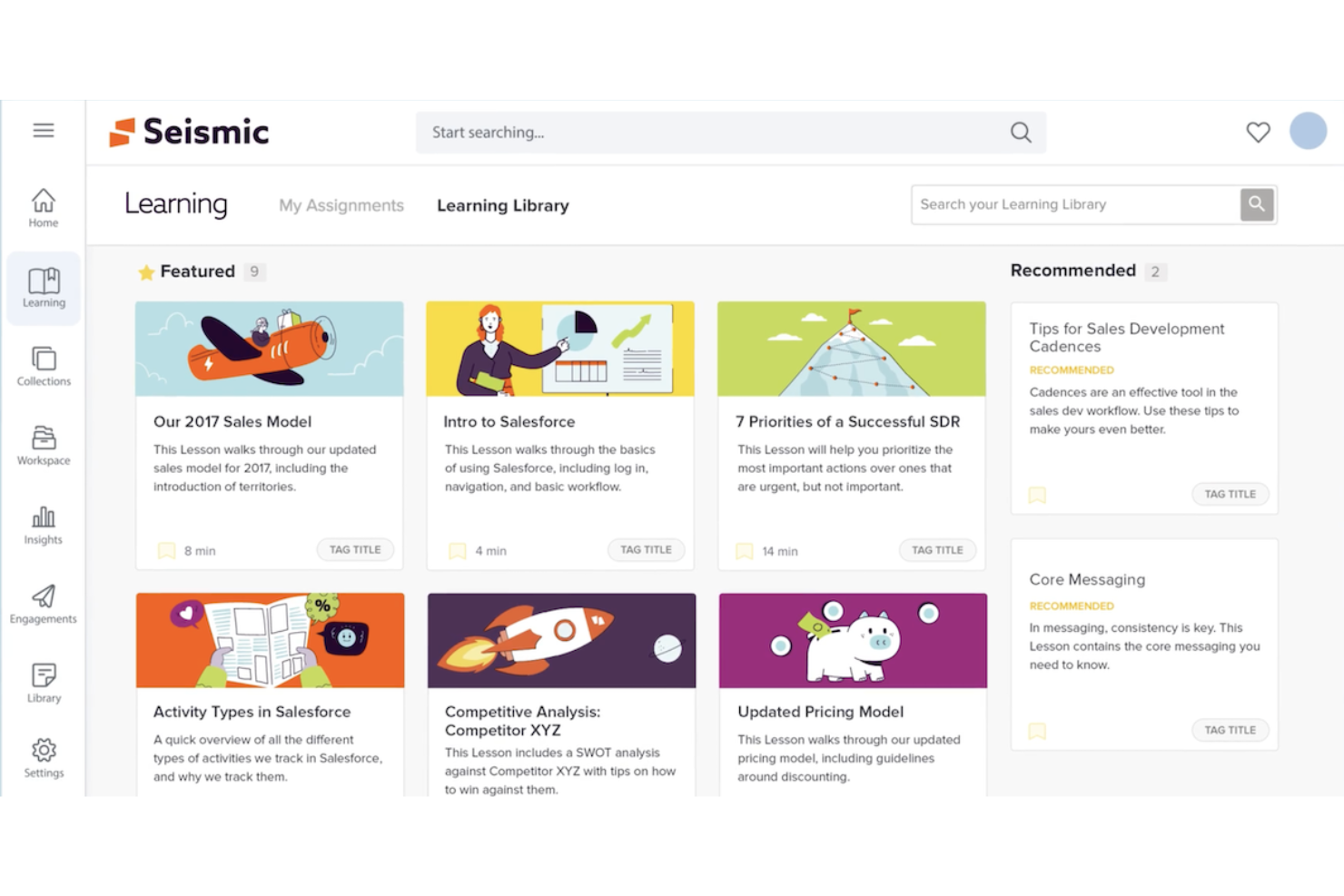 Seismic screenshot - 20 Best AI Channel Partner Enablement Tools in 2026