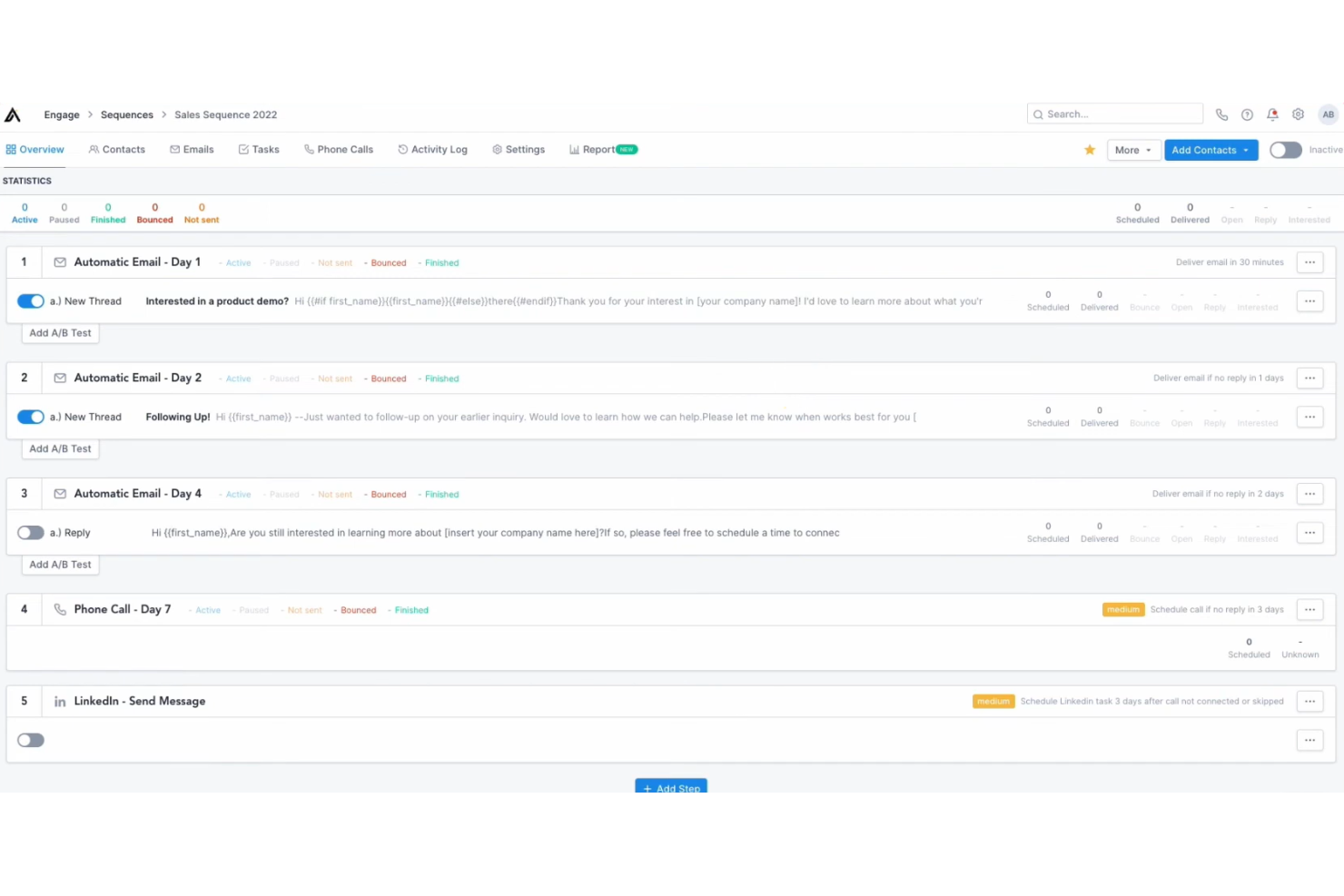 Apollo screenshot - 28 Best Email Tracking Software Reviewed In 2026