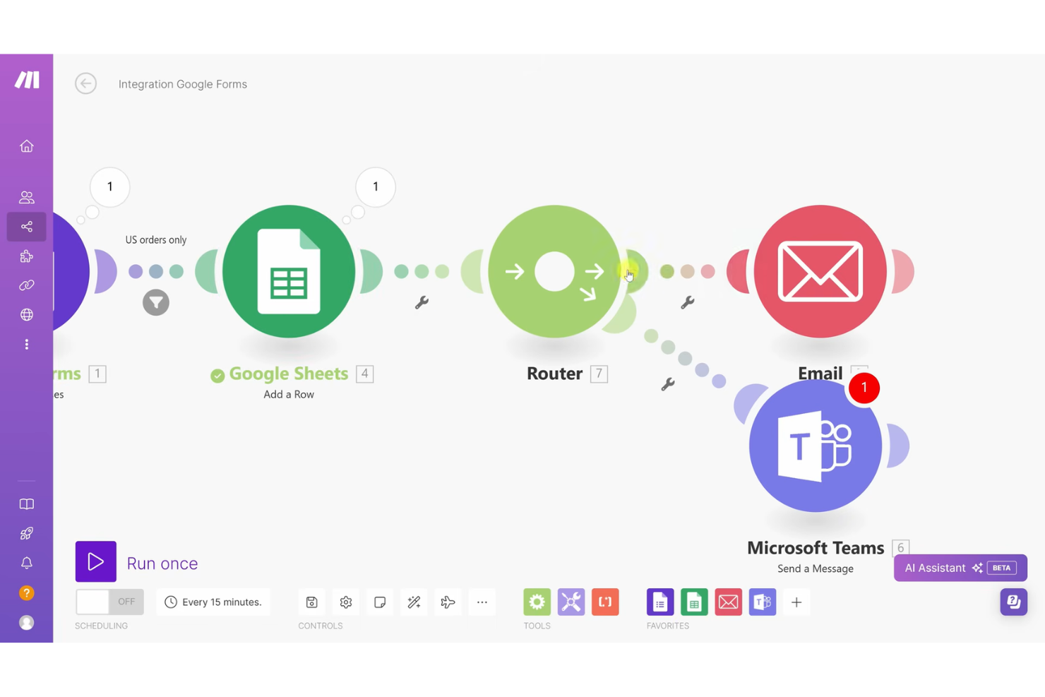 Make screenshot - 17 Best AI Marketing Automation Tools in 2026
