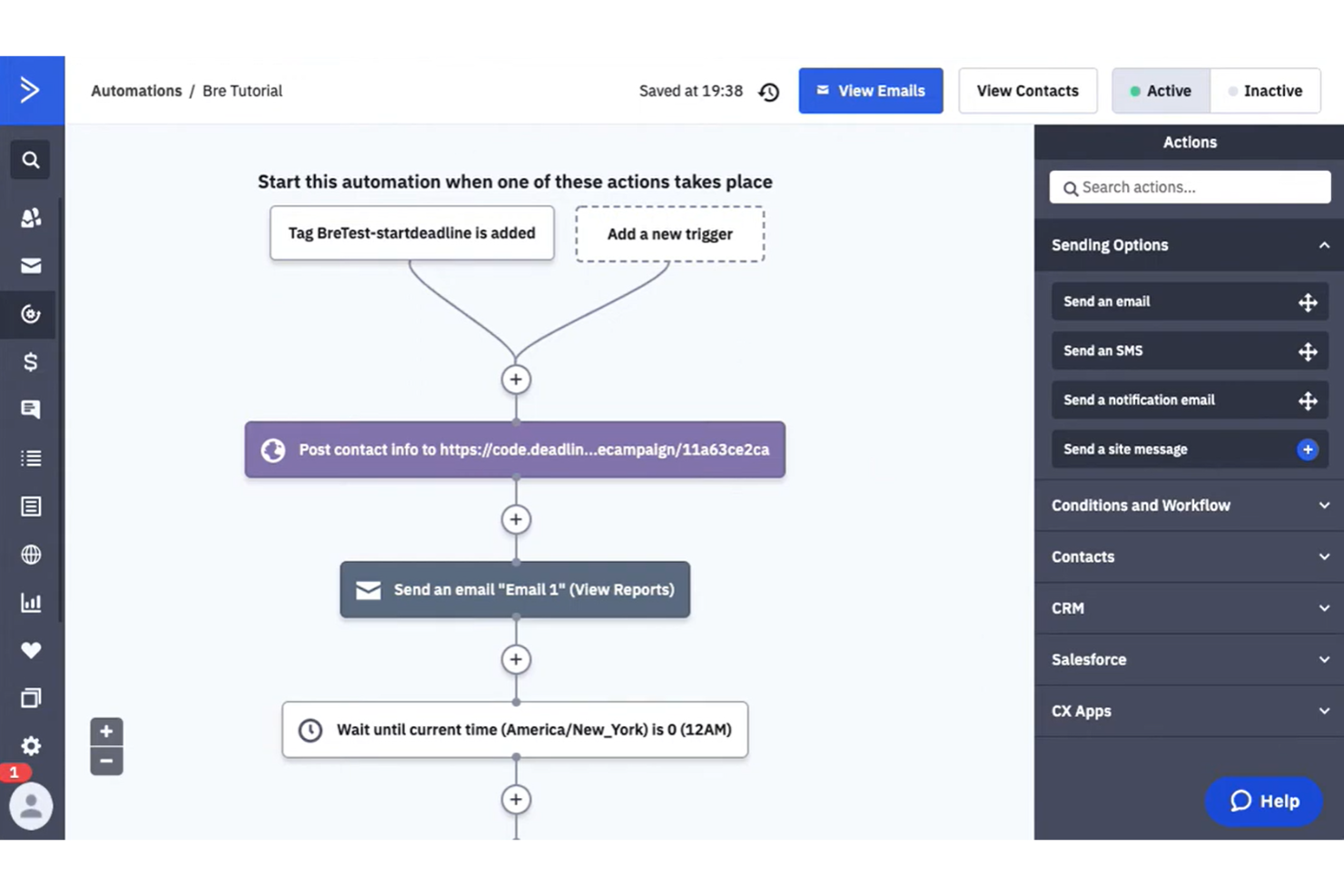 ActiveCampaign screenshot - 17 Best AI Marketing Automation Tools in 2026