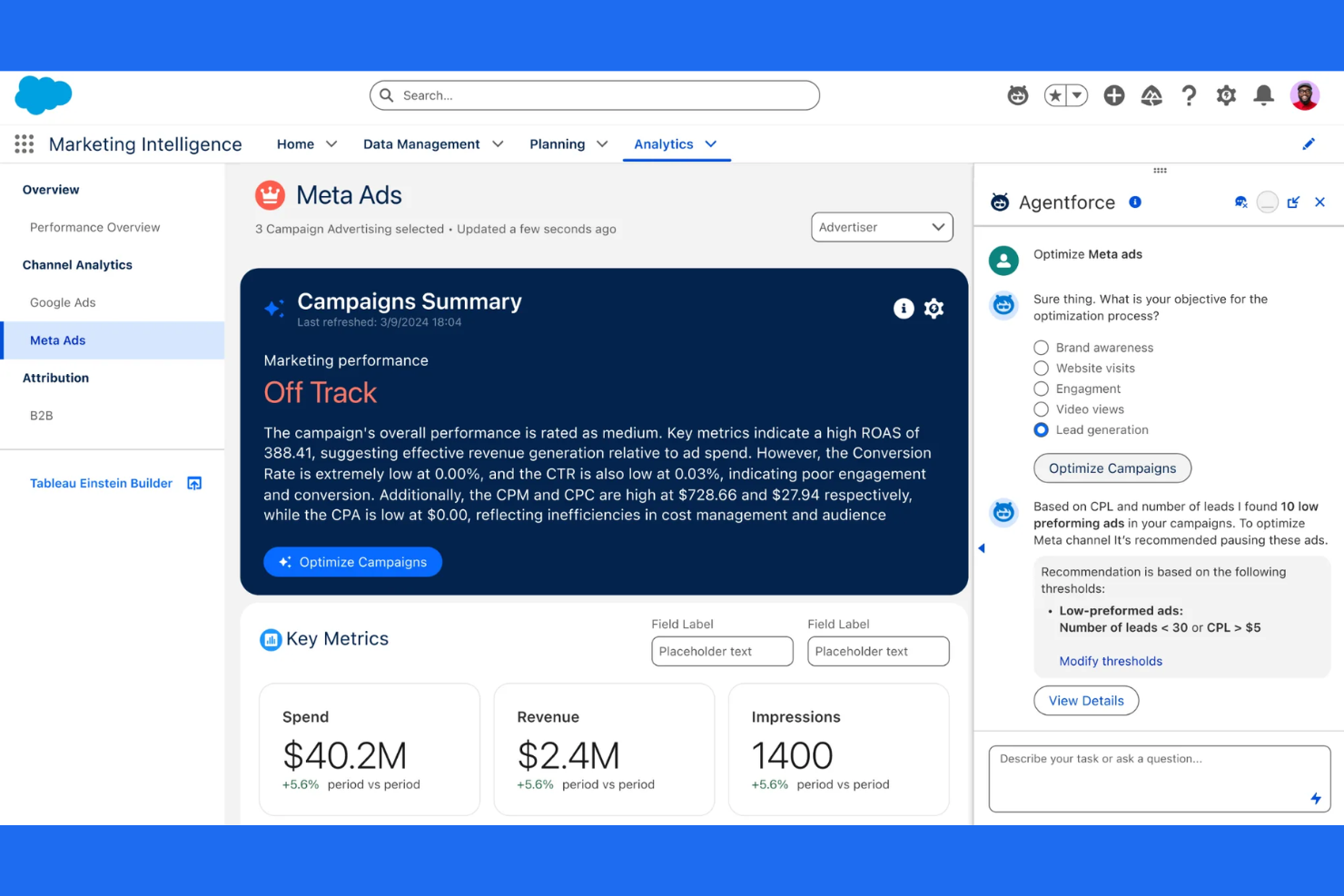 Salesforce Marketing Cloud screenshot - 20 Best Lifecycle Marketing Software in 2026