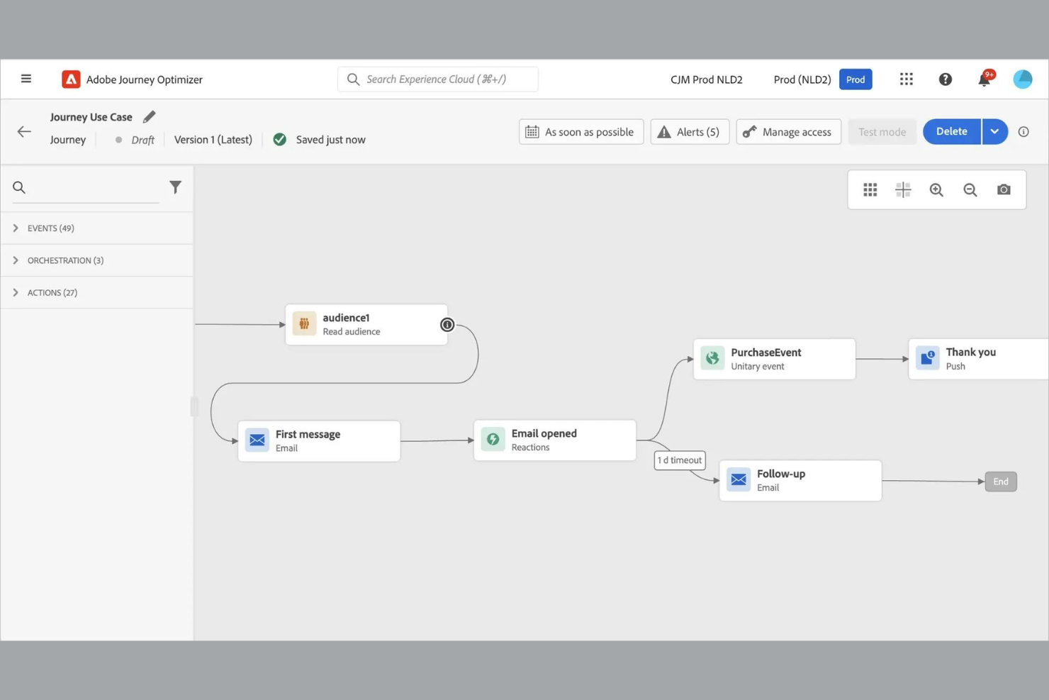 Adobe Journey Optimizer screenshot - 20 Best Lifecycle Marketing Software in 2026