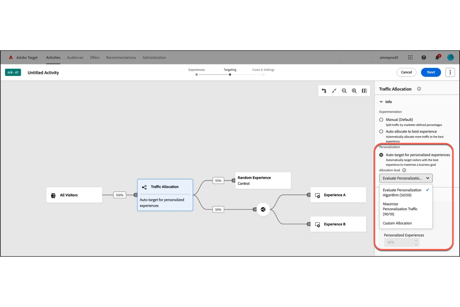 Adobe Target screenshot - 17 Best Personalization Software in 2026