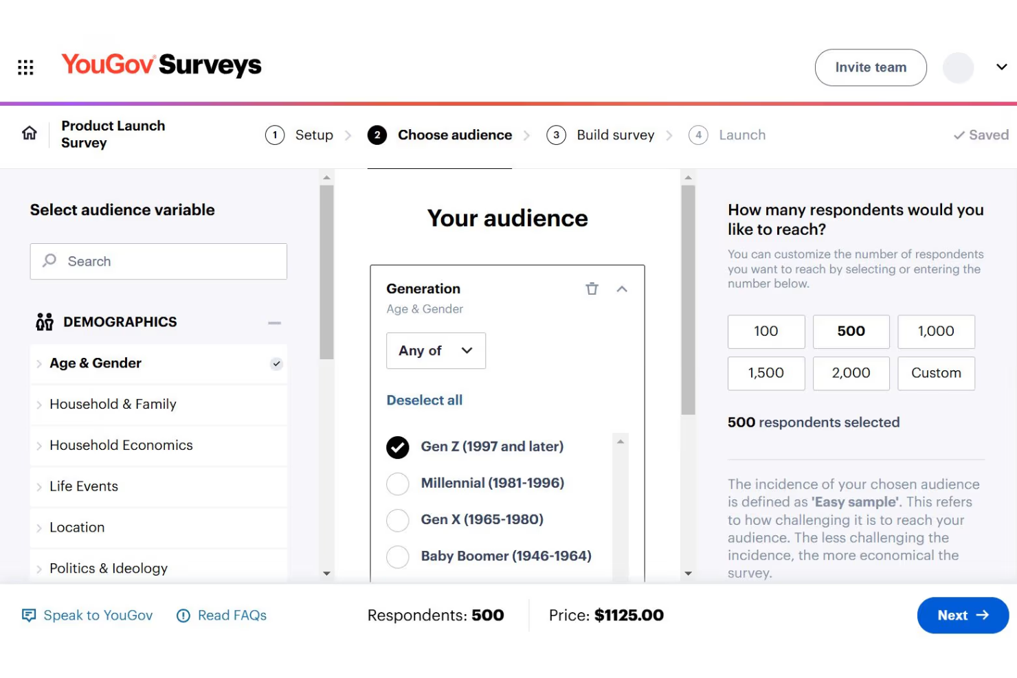 YouGov screenshot - 10 Best AI Market Research Tools Reviewed in 2026
