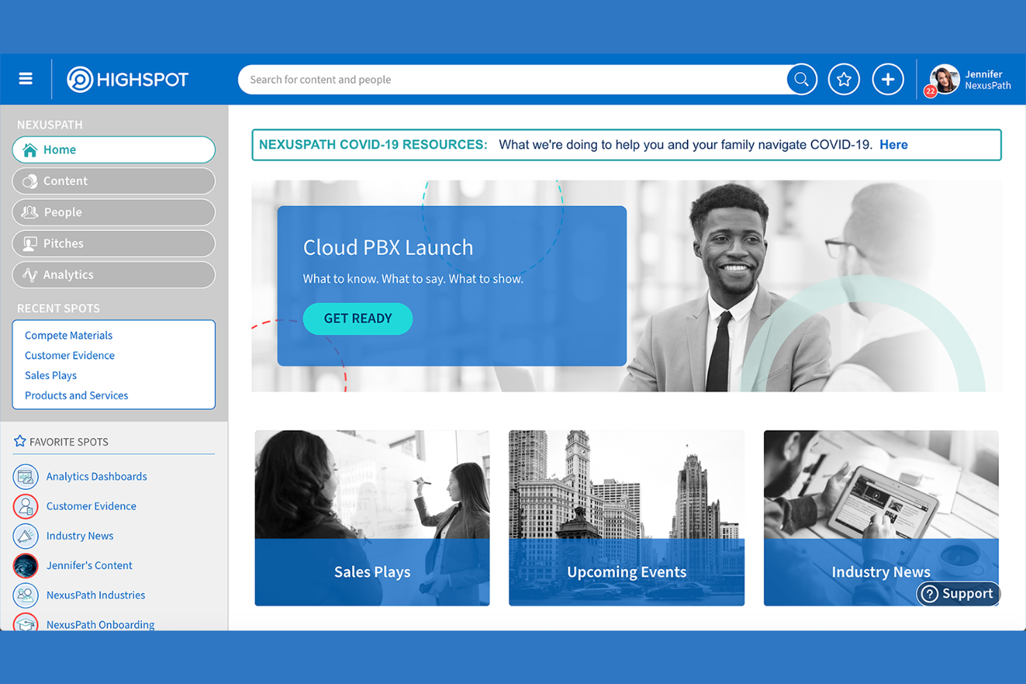 Highspot screenshot - 10 Best Mobile Content Management System in 2026