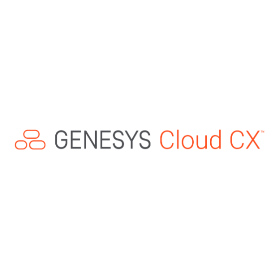 Genesys Cloud CX
