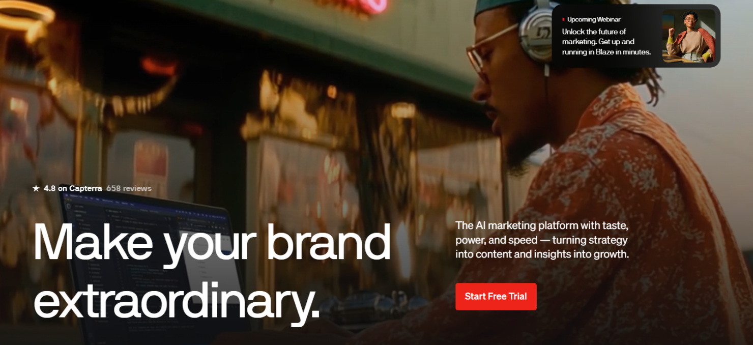 Blaze AI helps you plan, write, and repurpose marketing content faster with AI.