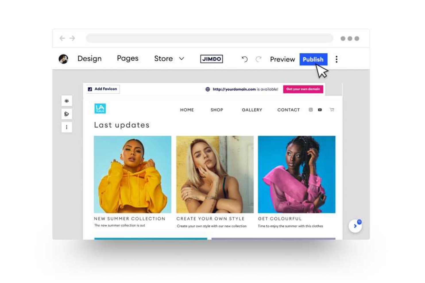Enables easy website creation and content publishing for marketing.