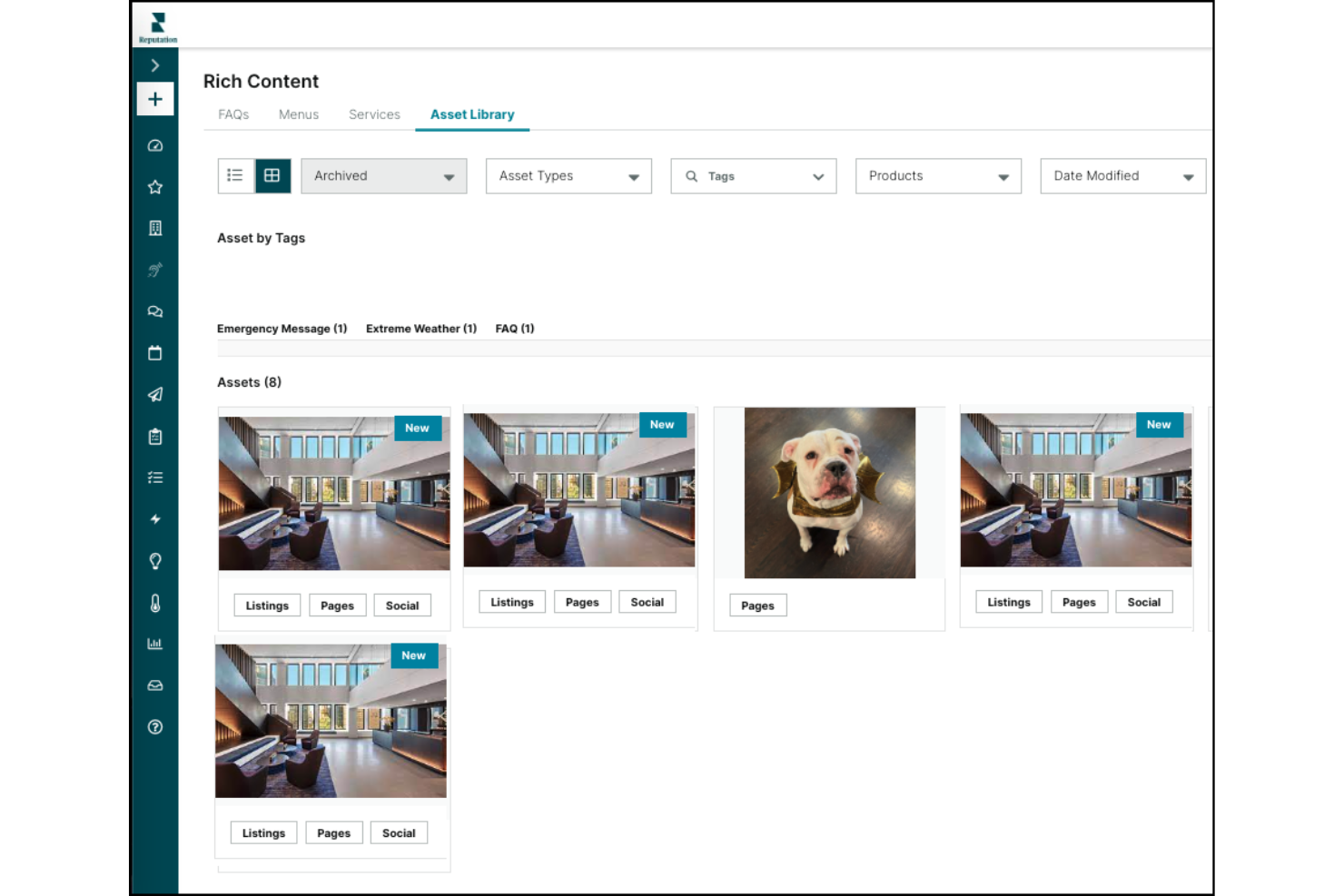 Reputation.com monitors reviews and improves brand reputation online.