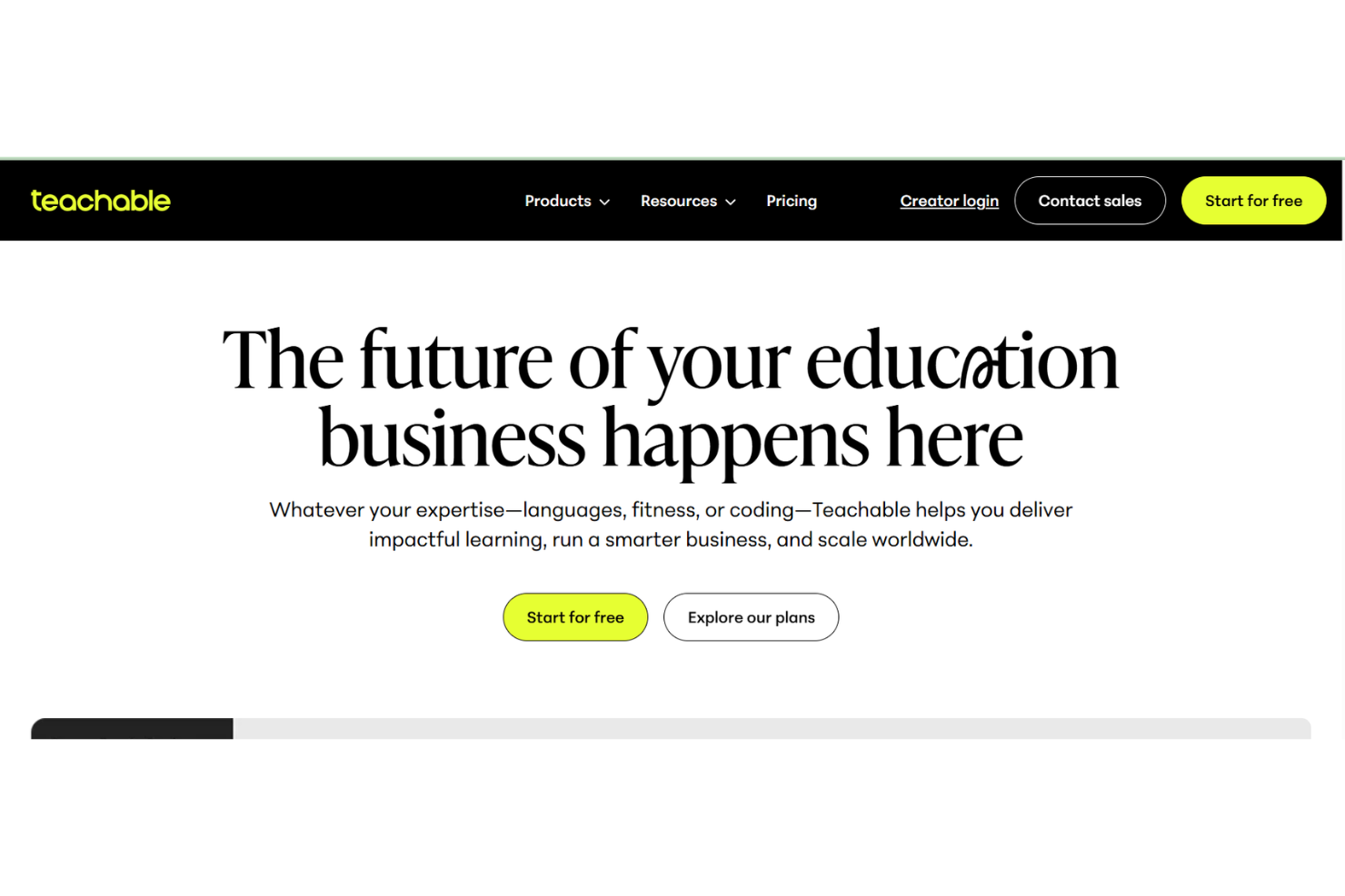 Teachable helps you create, manage, and sell online courses and memberships.