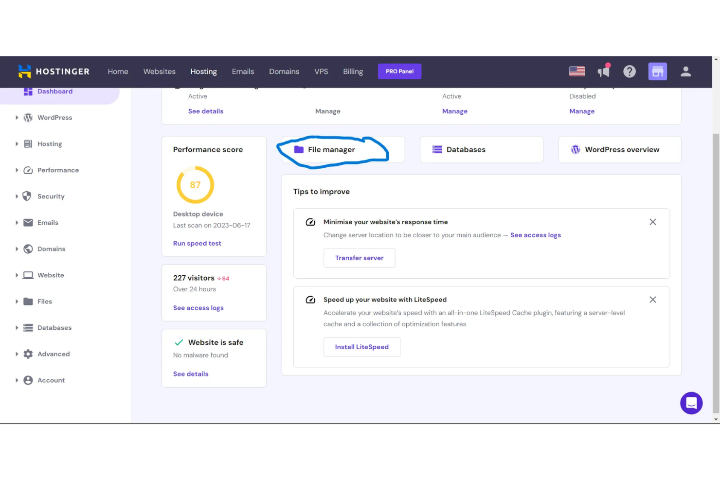 Hostinger builds and hosts websites with simple tools and fast setup.