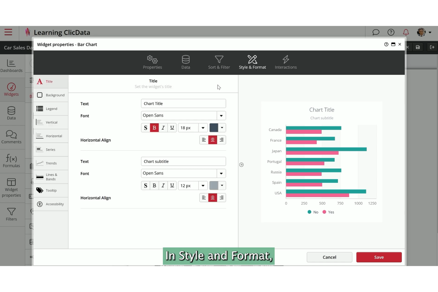 ClicData centralizes data with flexible dashboards for multi-channel insights.