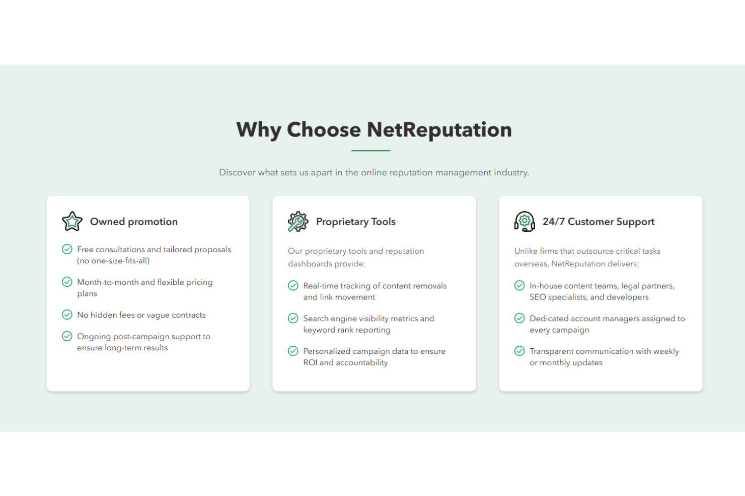 NetReputation screenshot - 23 Best Brand Protection Companies Reviewed in 2026