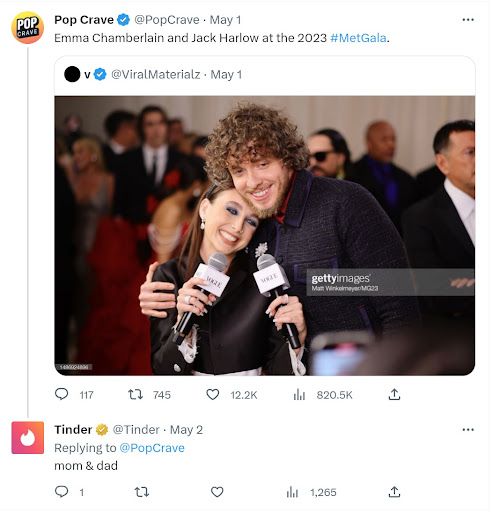 Tinder Example Screenshot