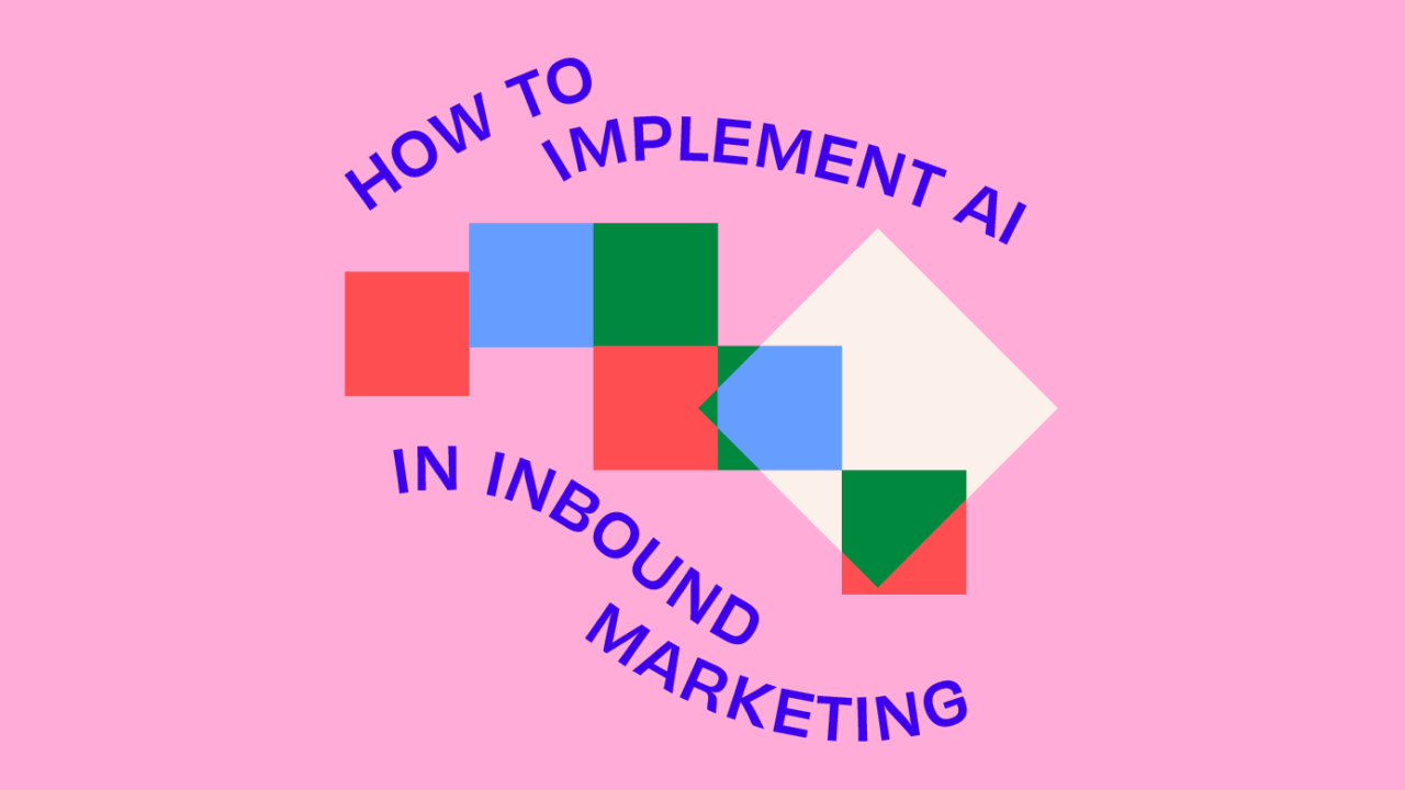 how to implement AI in inbound marketing featured image