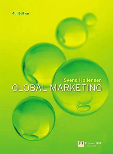 Global Marketing: A Decision-oriented Approach by Svend Hollensen global marketing books