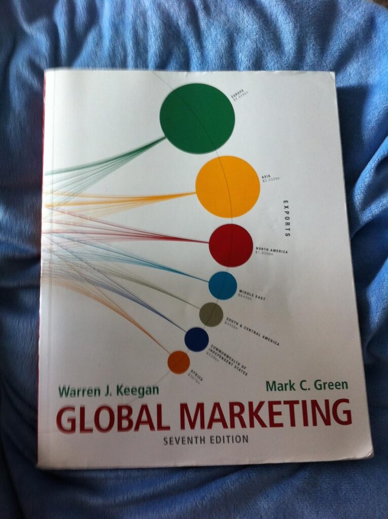 Global Marketing, Global Edition by Warren J. Keegan and Mark C. Green global marketing books