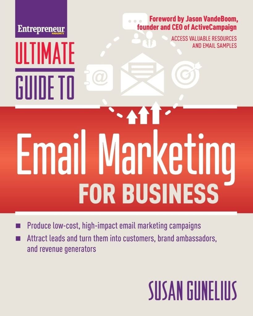 Hard cover photo of Susan Gunelius' Ultimate Guide to Email Marketing