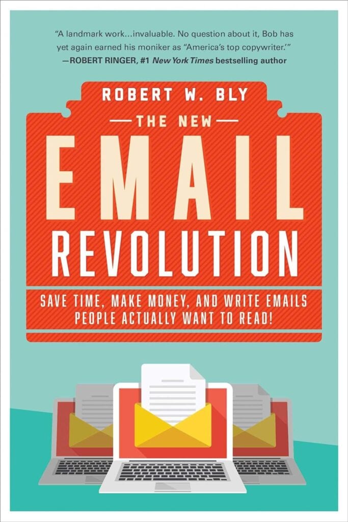 Hard cover book photo of Robert W. Bly's The New Email Revolution