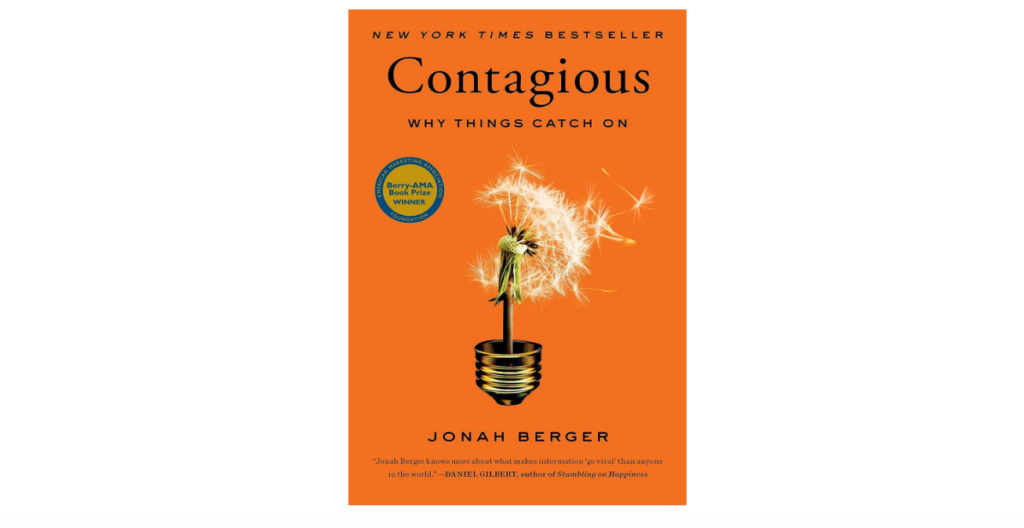 Contagious: Why Things Catch On best marketing books for beginners