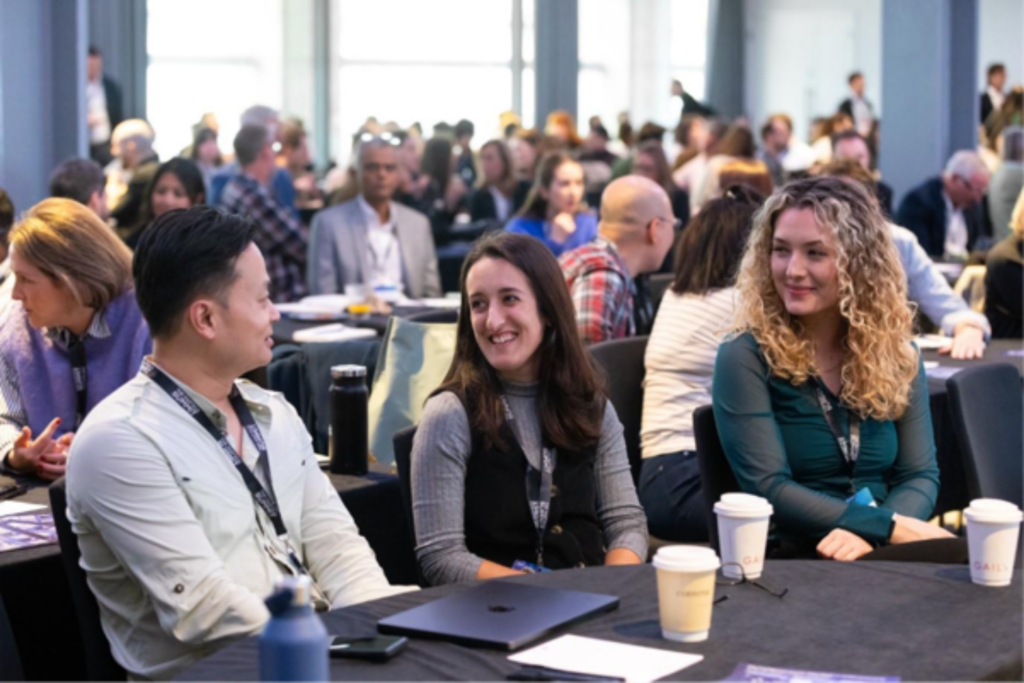 Interactive roundtable discussion at The MarTech Summit London 2025