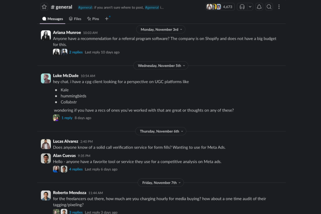 Efficient Growth Community screenshot