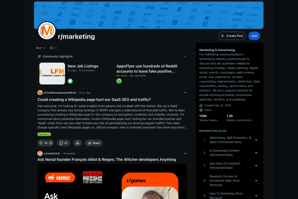 rmarketing screenshot