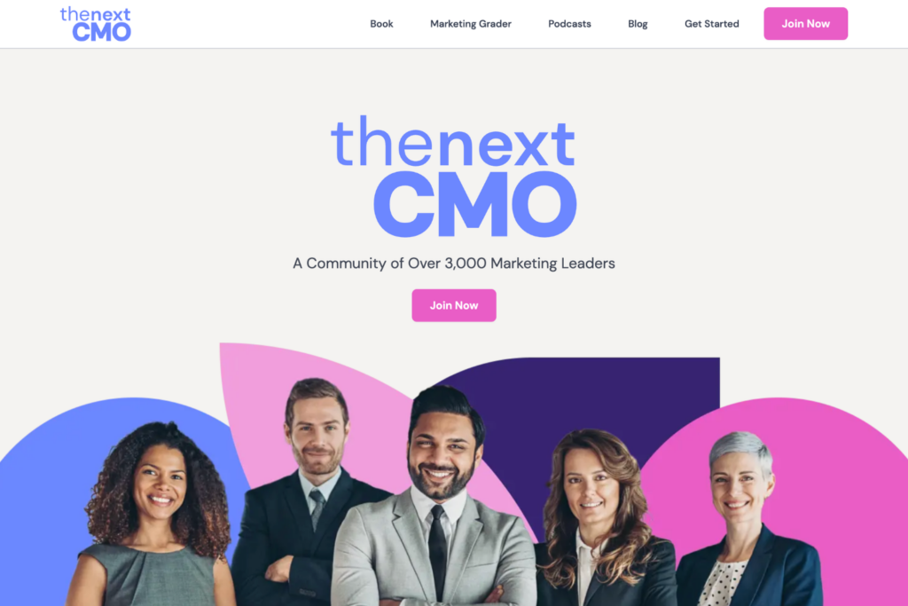 the next cmo screenshot