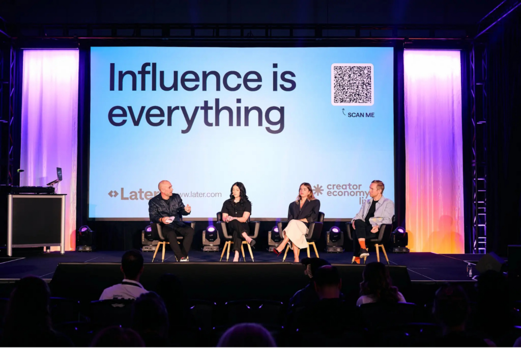 Creator Economy Live panel discussion