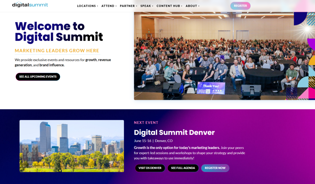 Digital Summit Series 2026 screenshot
