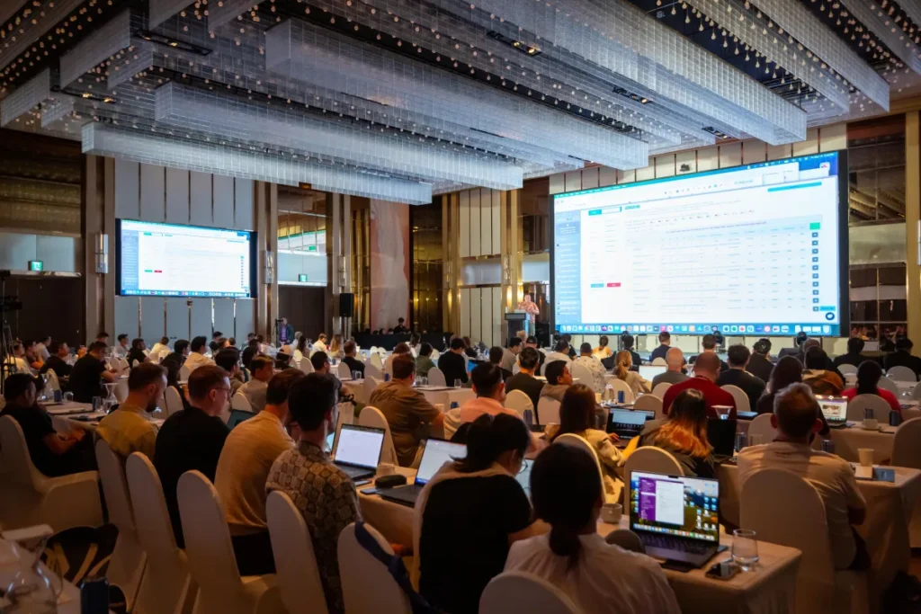 Participants engaged in hands-on learning at the SEO Mastery Summit