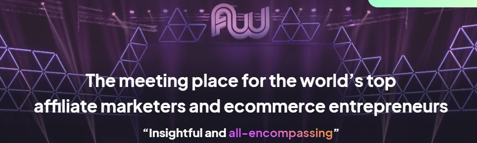 Affiliate World Conferences website screenshot